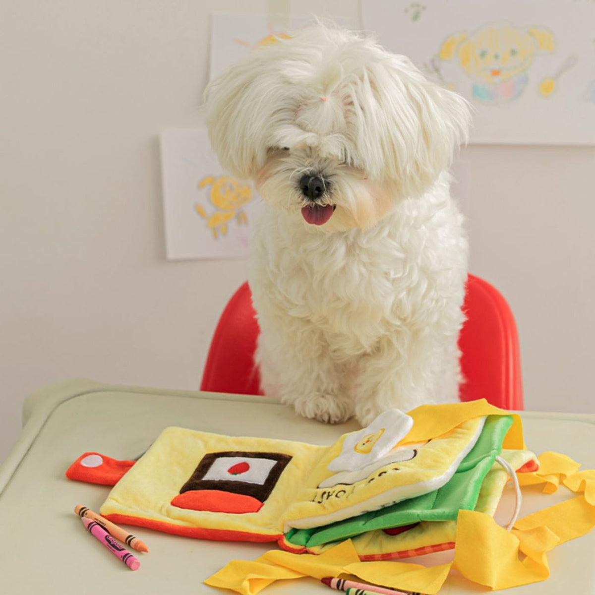 Storybook Snuffle Puzzle — Nose-Work Feeding Set