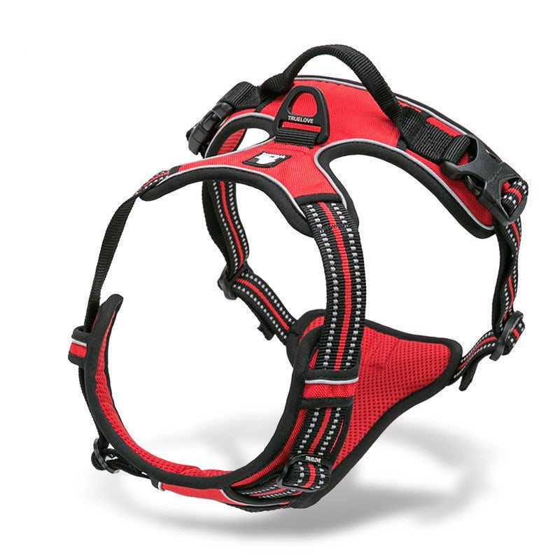 Dog harness easy step-in design