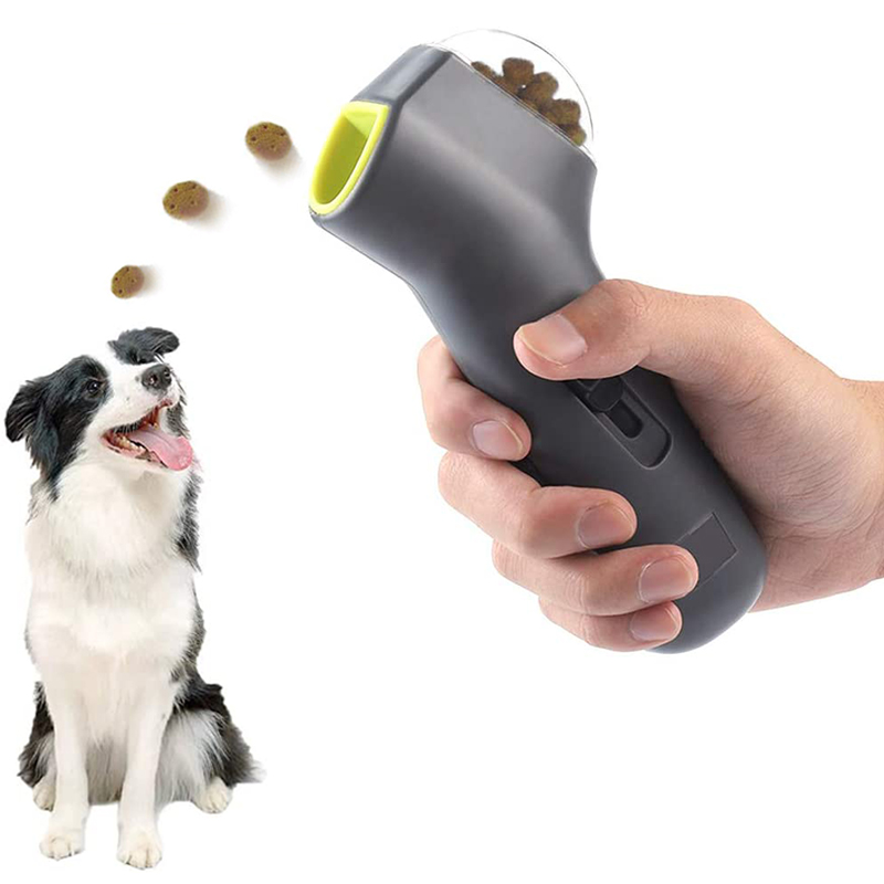 Chew-resistant treat launcher construction