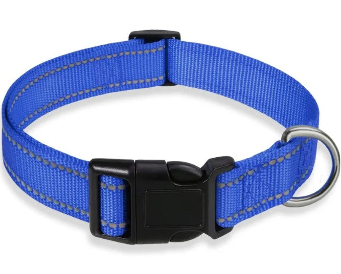 Quick-release buckle on chest strap collar