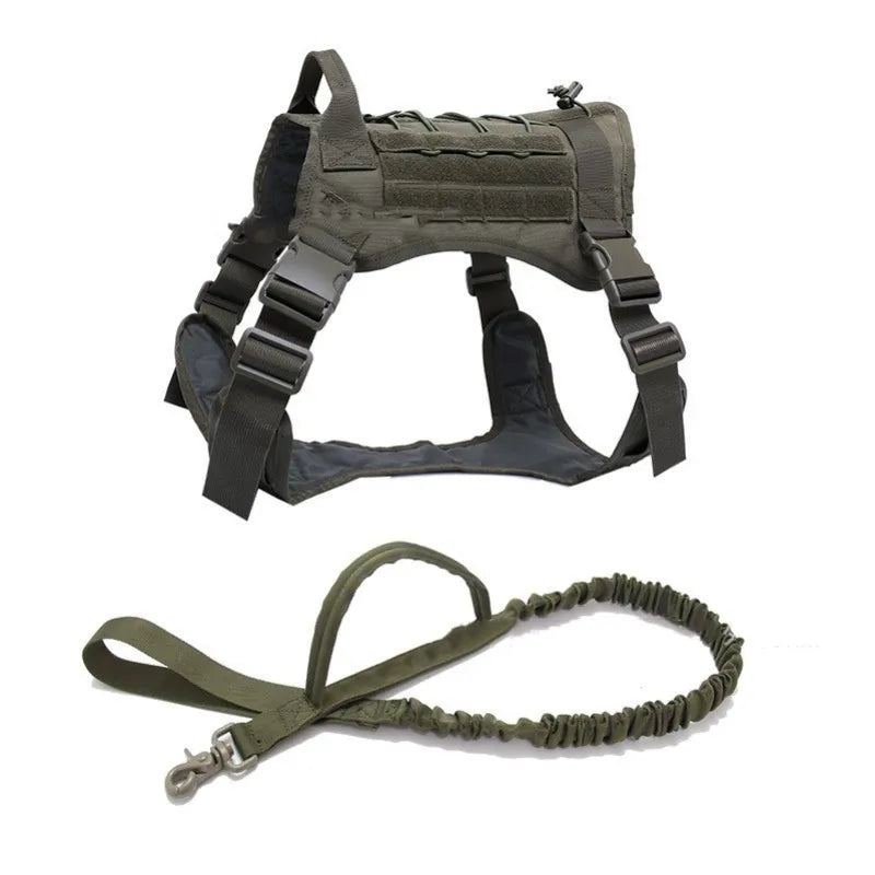 Tactical No-Pull Training Harness — Large Dogs & German Shepherds