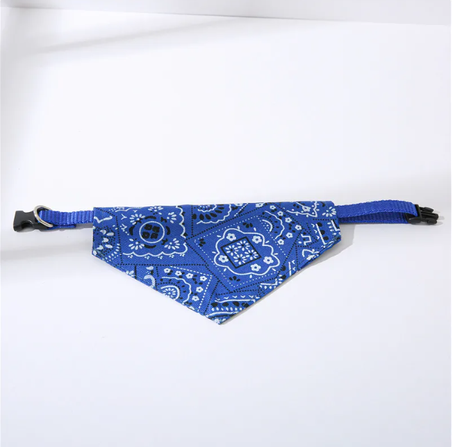 Dog bandana collar black option