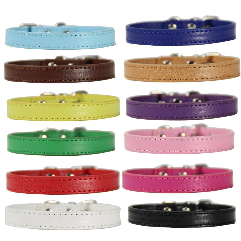 150cm PU leather dog lead full length