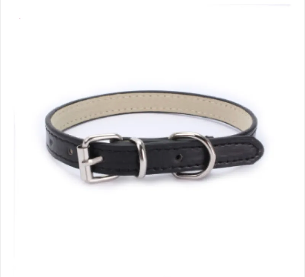 Adjustable chain dog collar colour options
