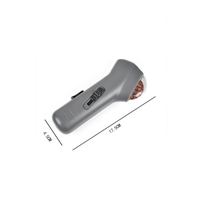 Dog treat launcher size and dimensions