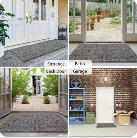 SuperSoak Muddy-Paw Doormat — Traps Mud & Water at the Door