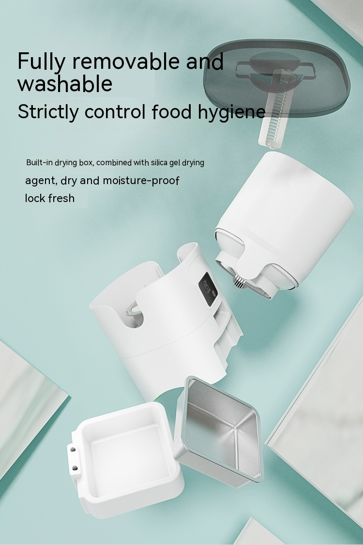 6L Smart Automatic Pet Feeder — WiFi App Control, Portion Scheduling & Optional HD Camera